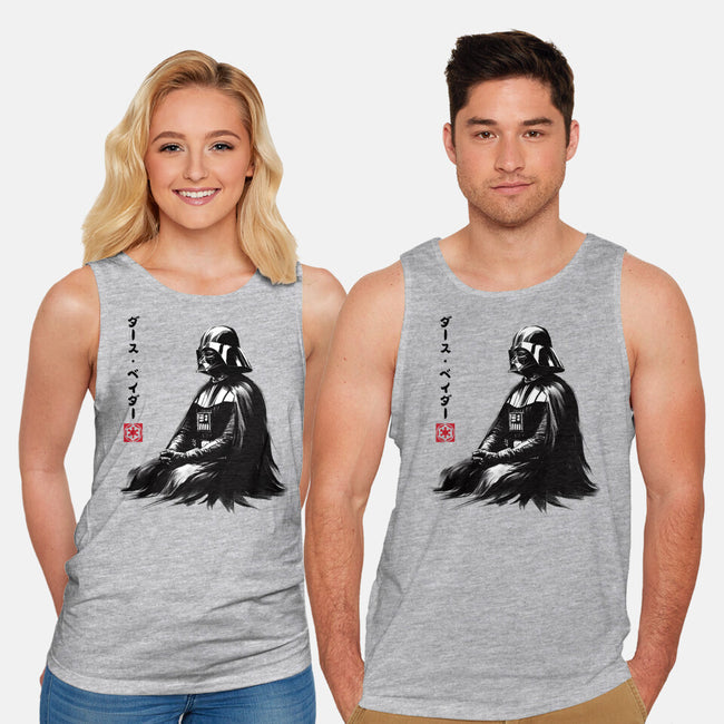 The Sith Sumi-e-Unisex-Basic-Tank-DrMonekers