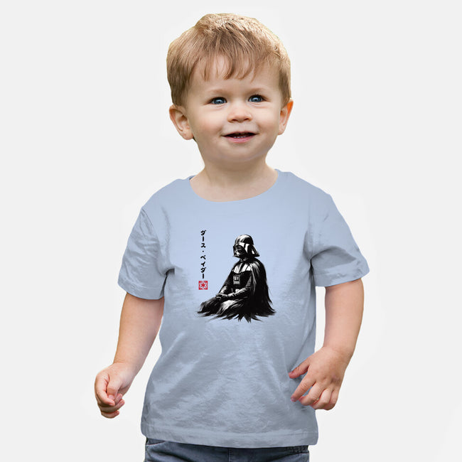 The Sith Sumi-e-Baby-Basic-Tee-DrMonekers