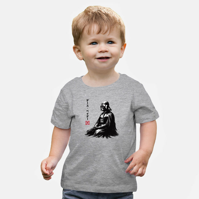 The Sith Sumi-e-Baby-Basic-Tee-DrMonekers