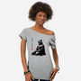 The Sith Sumi-e-Womens-Off Shoulder-Tee-DrMonekers