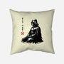 The Sith Sumi-e-None-Removable Cover-Throw Pillow-DrMonekers