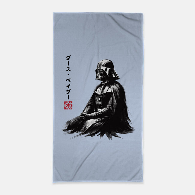 The Sith Sumi-e-None-Beach-Towel-DrMonekers