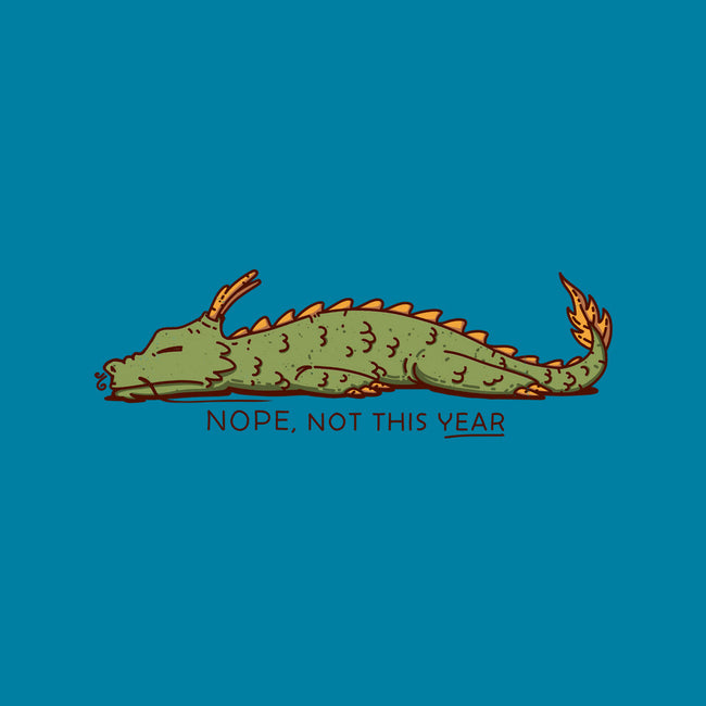 Not This Year-Womens-Fitted-Tee-sebasebi