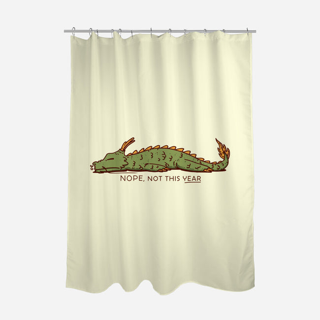 Not This Year-None-Polyester-Shower Curtain-sebasebi