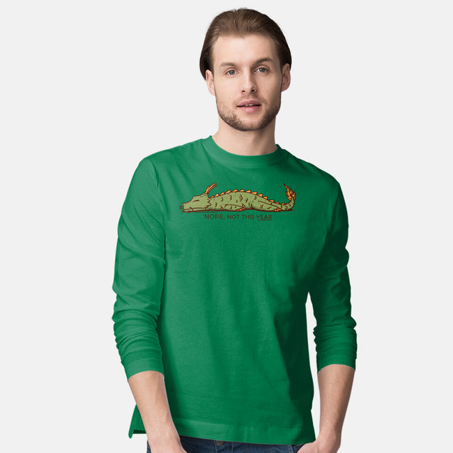 Not This Year-Mens-Long Sleeved-Tee-sebasebi