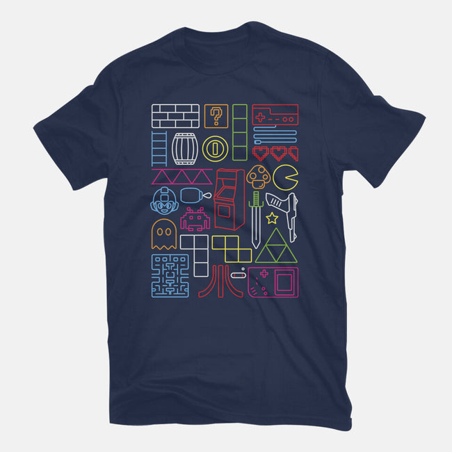 Nostalgic Doodles-Womens-Fitted-Tee-sebasebi