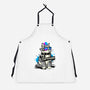 Bad Cattitude Graffiti-Unisex-Kitchen-Apron-NemiMakeit