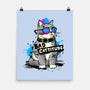 Bad Cattitude Graffiti-None-Matte-Poster-NemiMakeit