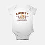 Anxiety University-Baby-Basic-Onesie-NemiMakeit