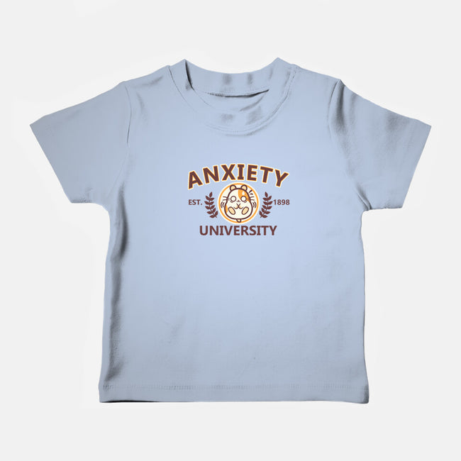 Anxiety University-Baby-Basic-Tee-NemiMakeit