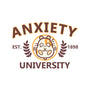 Anxiety University-None-Glossy-Sticker-NemiMakeit