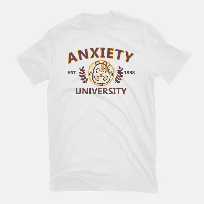 Anxiety University-Unisex-Basic-Tee-NemiMakeit