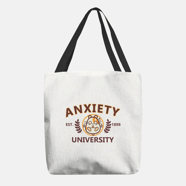 Anxiety University-None-Basic Tote-Bag-NemiMakeit