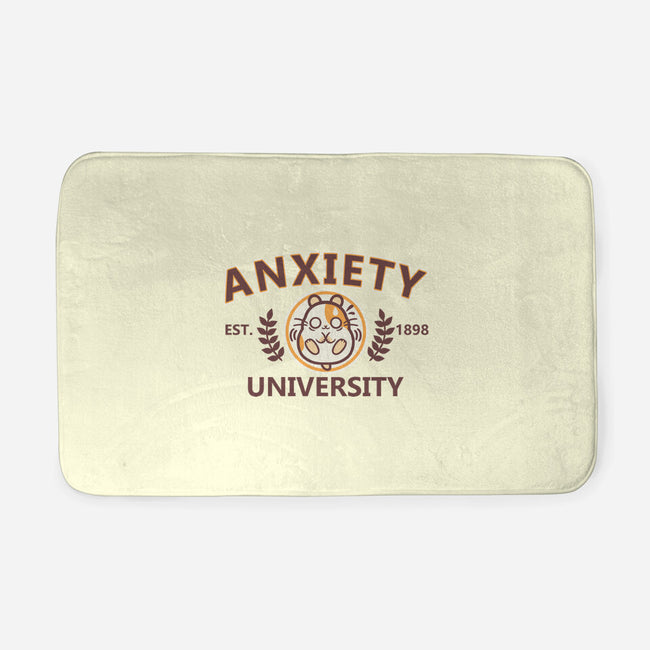 Anxiety University-None-Memory Foam-Bath Mat-NemiMakeit