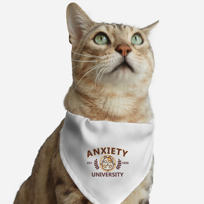 Anxiety University-Cat-Adjustable-Pet Collar-NemiMakeit