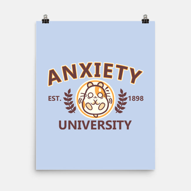 Anxiety University-None-Matte-Poster-NemiMakeit