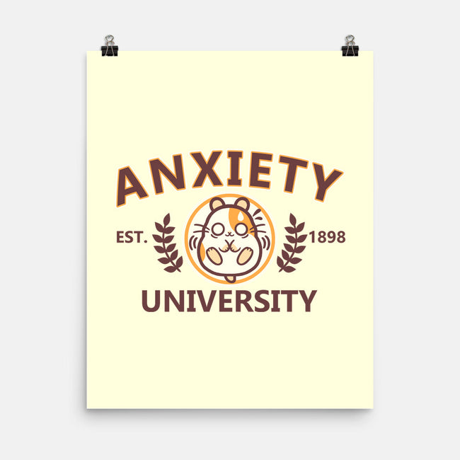 Anxiety University-None-Matte-Poster-NemiMakeit