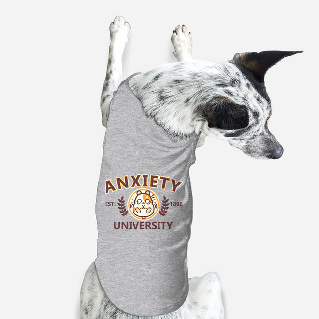 Anxiety University-Dog-Basic-Pet Tank-NemiMakeit