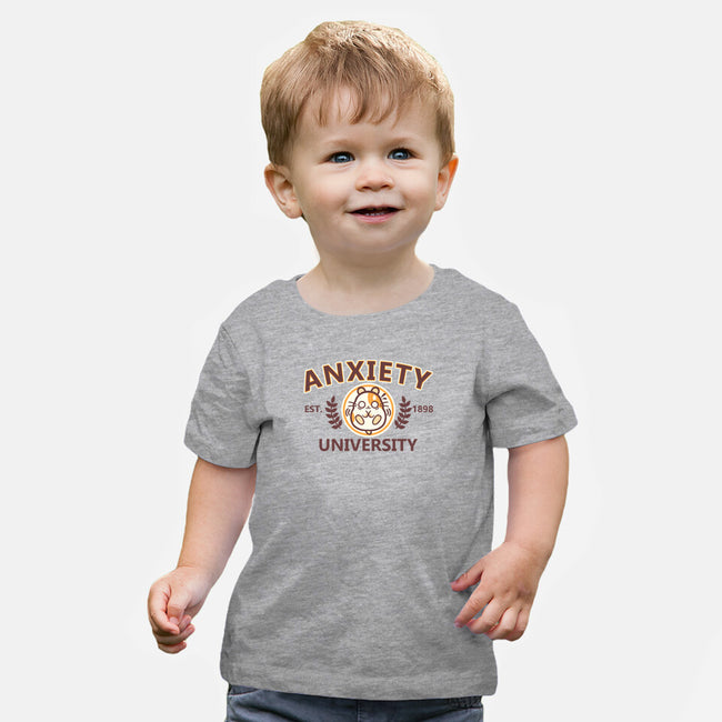 Anxiety University-Baby-Basic-Tee-NemiMakeit