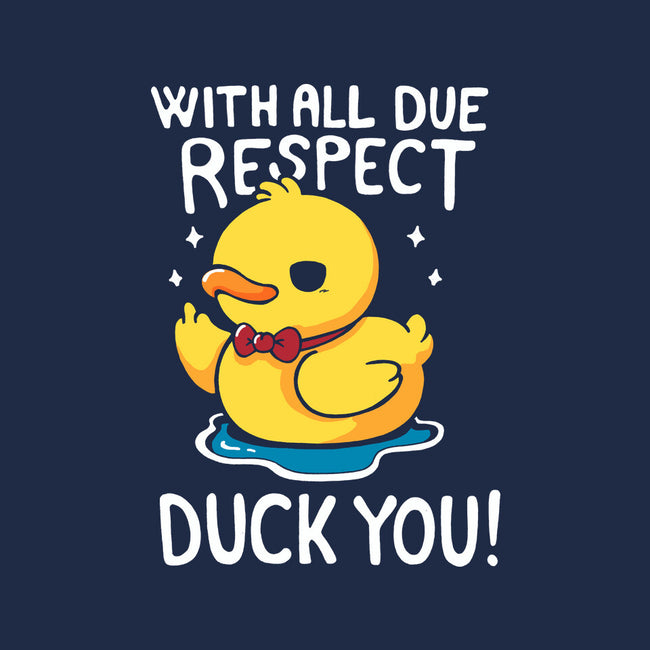 Duck You-None-Fleece-Blanket-Vallina84