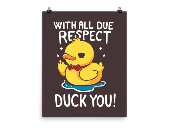 Duck You