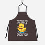 Duck You-Unisex-Kitchen-Apron-Vallina84