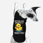 Duck You-Dog-Basic-Pet Tank-Vallina84