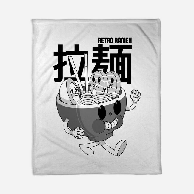 Retro Ramen-None-Fleece-Blanket-Tri haryadi