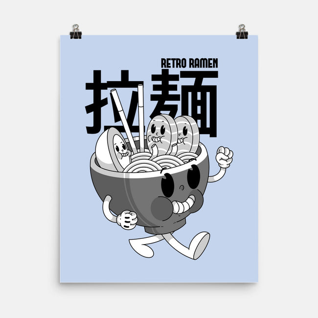 Retro Ramen-None-Matte-Poster-Tri haryadi