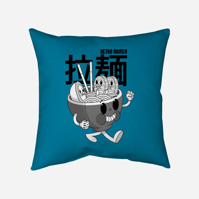 Retro Ramen-None-Removable Cover-Throw Pillow-Tri haryadi