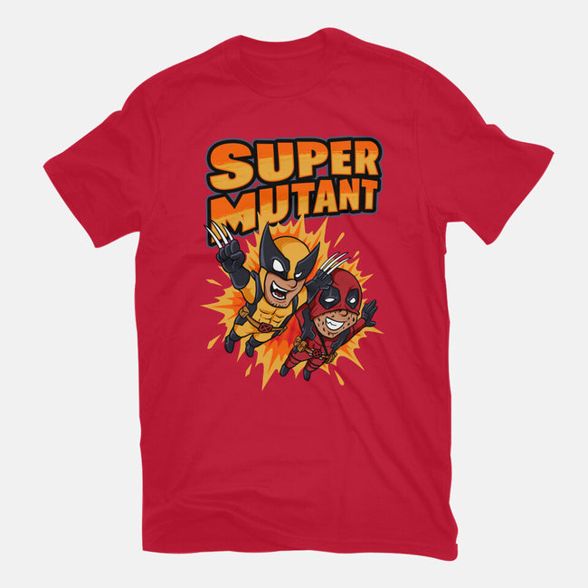 Super Mutant-Womens-Fitted-Tee-spoilerinc