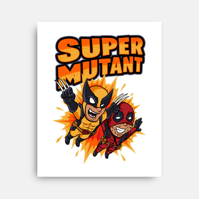 Super Mutant-None-Stretched-Canvas-spoilerinc