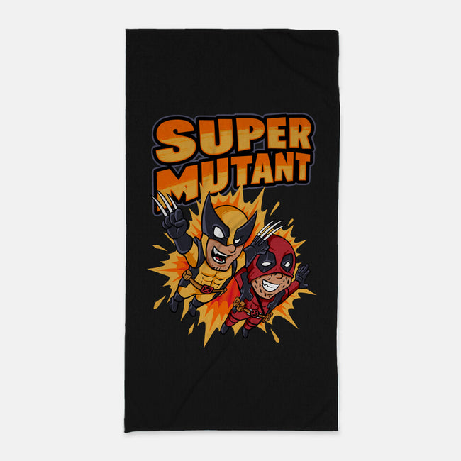 Super Mutant-None-Beach-Towel-spoilerinc