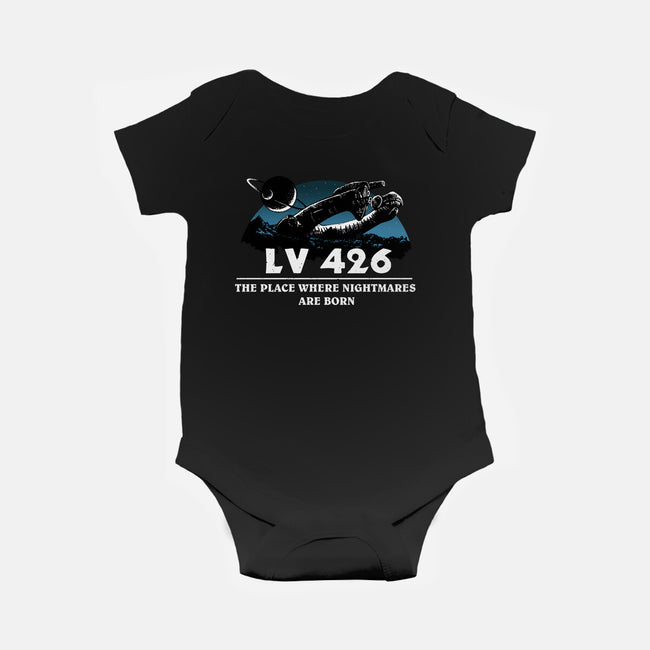 Planet Of Nightmares-Baby-Basic-Onesie-daobiwan