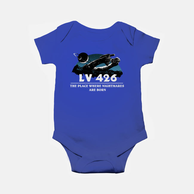 Planet Of Nightmares-Baby-Basic-Onesie-daobiwan