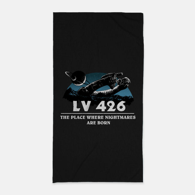 Planet Of Nightmares-None-Beach-Towel-daobiwan