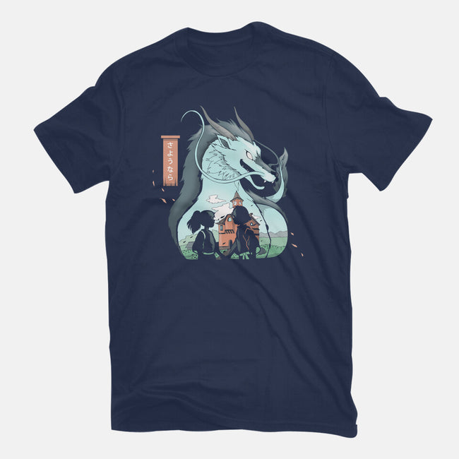 Goodbye Dragon-Unisex-Basic-Tee-Vallina84