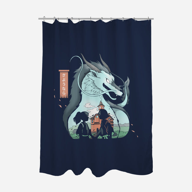 Goodbye Dragon-None-Polyester-Shower Curtain-Vallina84