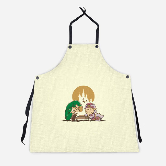 Piano Of Time-Unisex-Kitchen-Apron-retrodivision