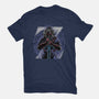 Hero's Shadow-Womens-Fitted-Tee-rmatix