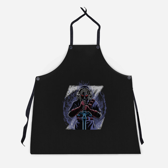 Hero's Shadow-Unisex-Kitchen-Apron-rmatix