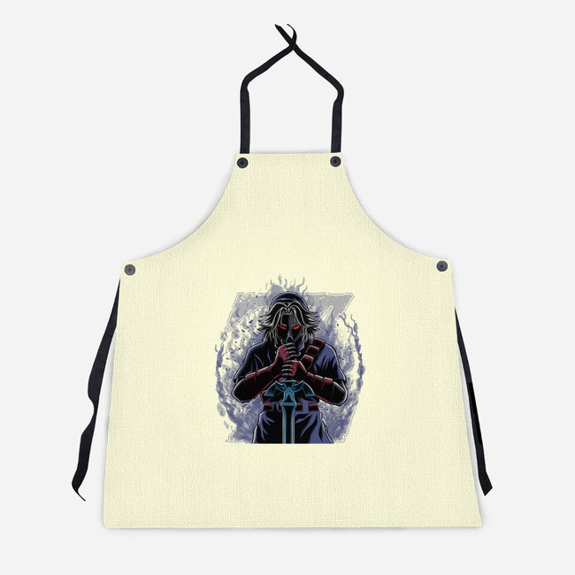 Hero's Shadow-Unisex-Kitchen-Apron-rmatix