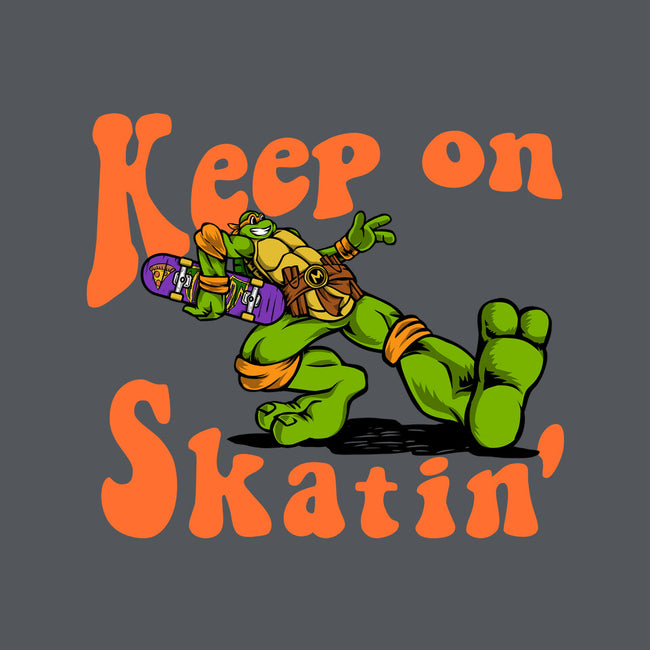 Keep On Skating-Womens-Fitted-Tee-joerawks