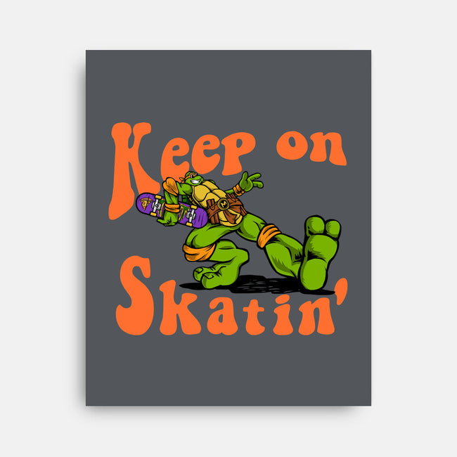 Keep On Skating-None-Stretched-Canvas-joerawks