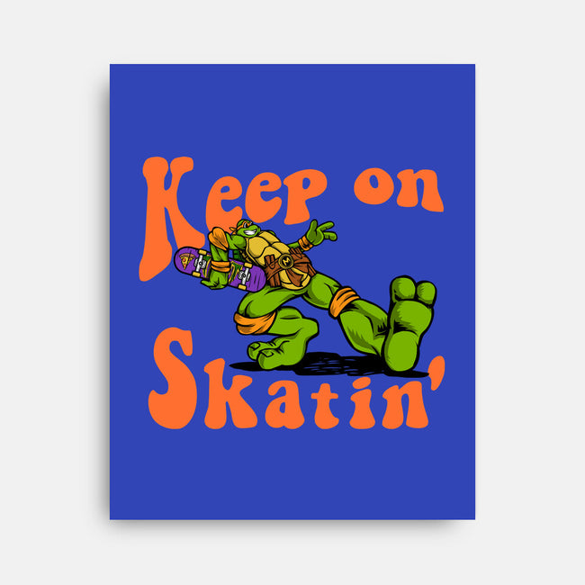 Keep On Skating-None-Stretched-Canvas-joerawks