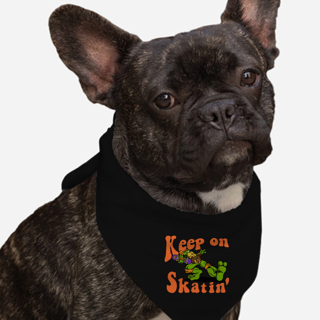 Keep On Skating-Dog-Bandana-Pet Collar-joerawks