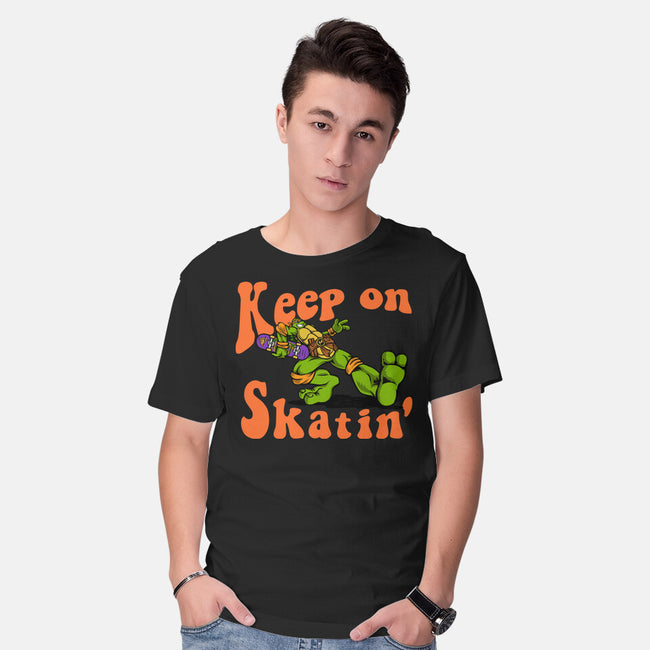 Keep On Skating-Mens-Basic-Tee-joerawks