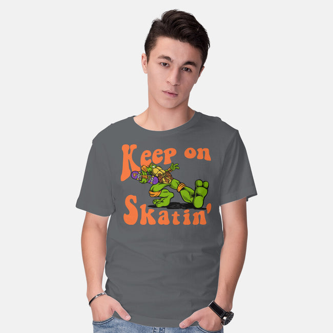 Keep On Skating-Mens-Basic-Tee-joerawks