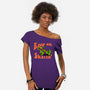 Keep On Skating-Womens-Off Shoulder-Tee-joerawks