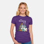 Avatar Disk-Womens-Fitted-Tee-joerawks